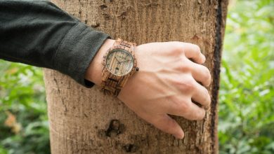 wood watches for her