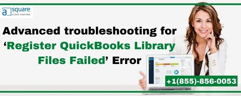 Register QuickBooks Library Files Failed