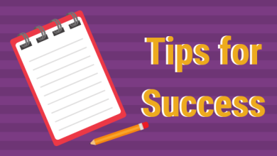 Tips for success