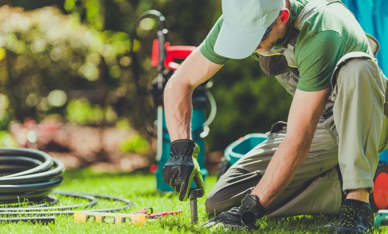 lawn sprinkler installation austin tx