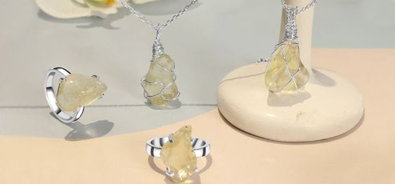 Libyan desert glass gemstone