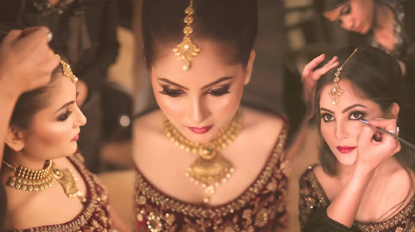 Bridal makeup services