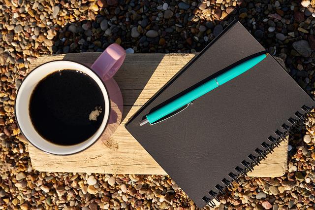 best black paper notebook