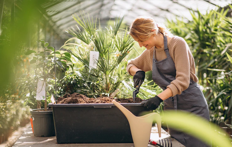 Gardening with skip bins